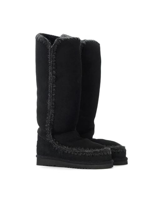 Mou Black Eskimo 40 Tall Boot
