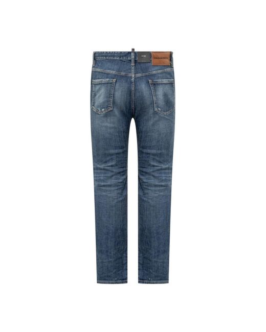 DSquared² Blue Slim-Fit Jeans for men