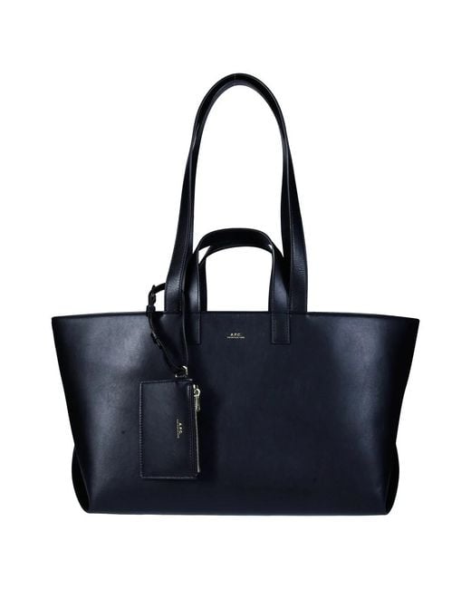 A.P.C. Blue Shopping Bags