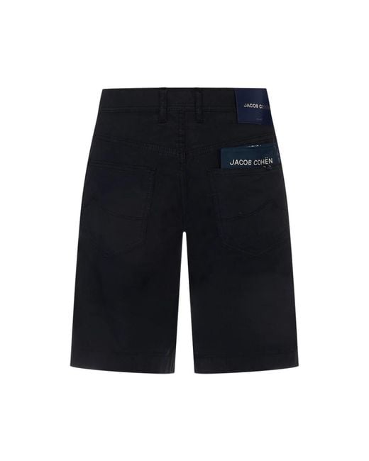 Jacob Cohen Black Casual Shorts for men