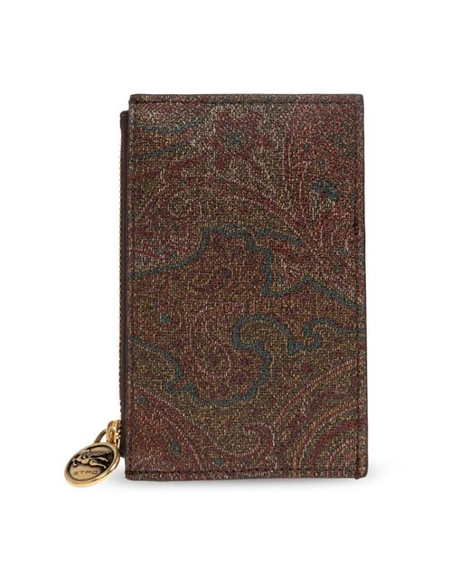 Etro Brown Wallets &Amp; Cardholders