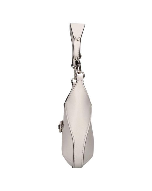 Guess Gray Mini Kunstleder-Tasche