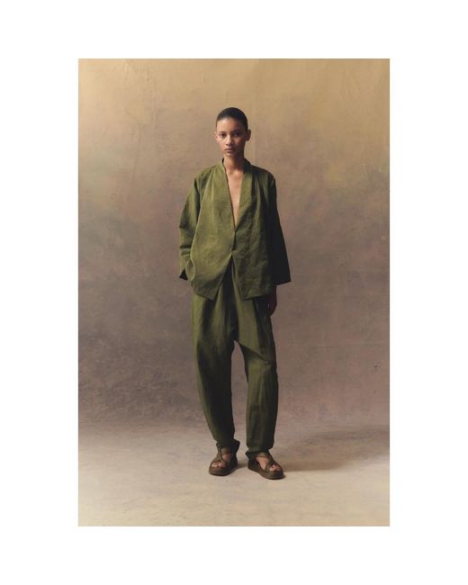 Tapered Trousers Cortana de color Green