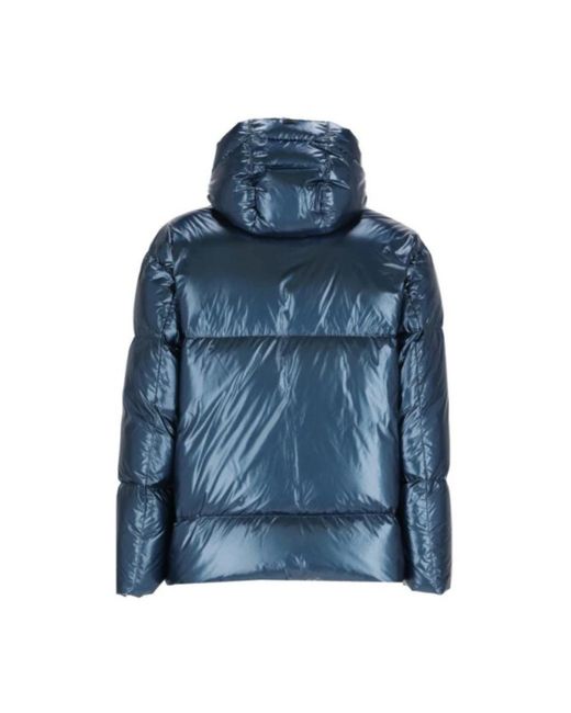 Herno Jassen ,Blauw ,Laminar Down Jacket in het Blue voor heren
