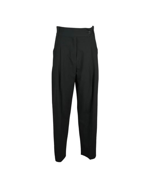 Marella Tapered Broeken in het Black