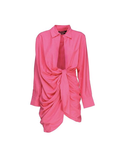 Jacquemus Pink Party Dresses