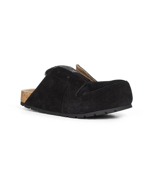 Balenciaga Black Mules for men