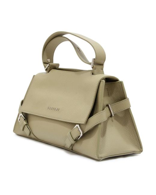 Handbags Orciani de color Metallic