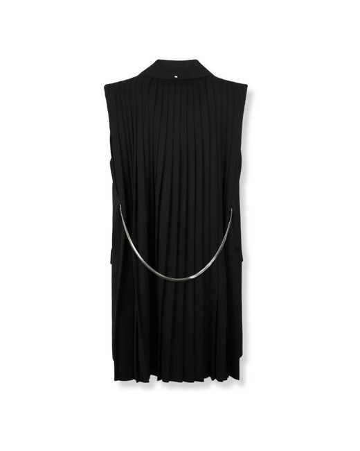 Sportmax Black Vests