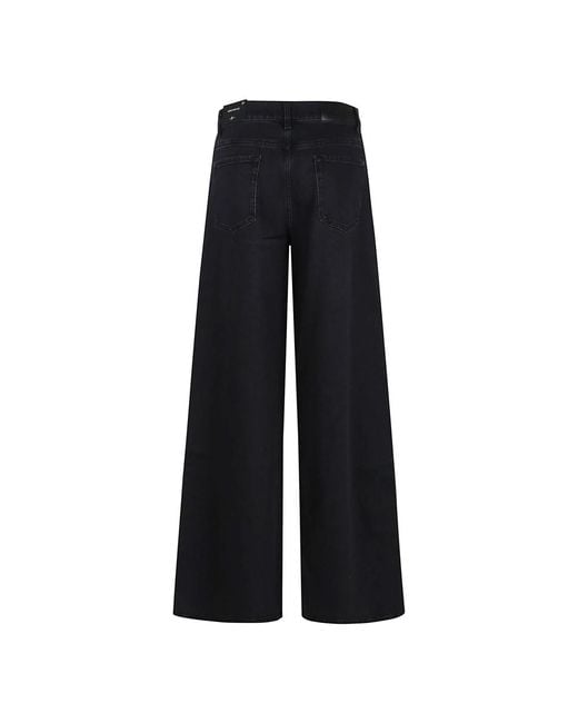 Wide Jeans 7 For All Mankind de color Blue