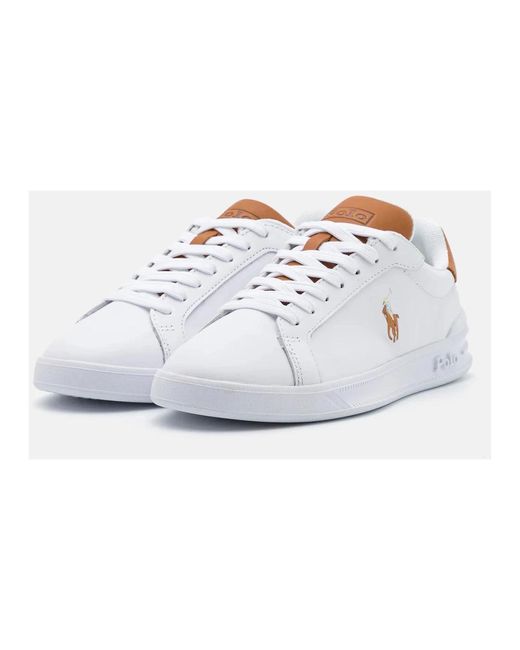 Ralph Lauren White Sneakers