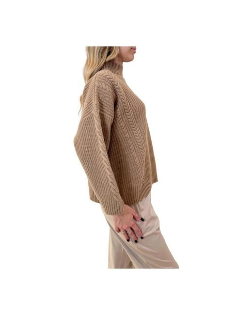 Weekend by Maxmara Brown Turtlenecks