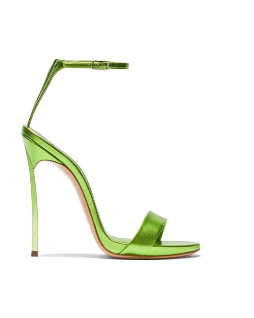 Sandals Casadei de color Green