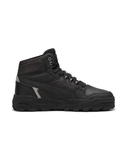 PUMA Retro high-top sneakers stil komfort in Black für Herren