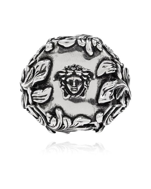 Versace Metallic Rings for men