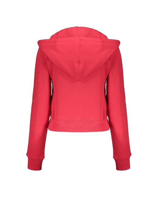 Moschino Zip-Throughs in het Red