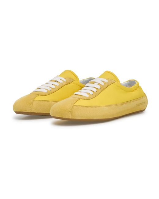 Candice Cooper Yellow Sneakers