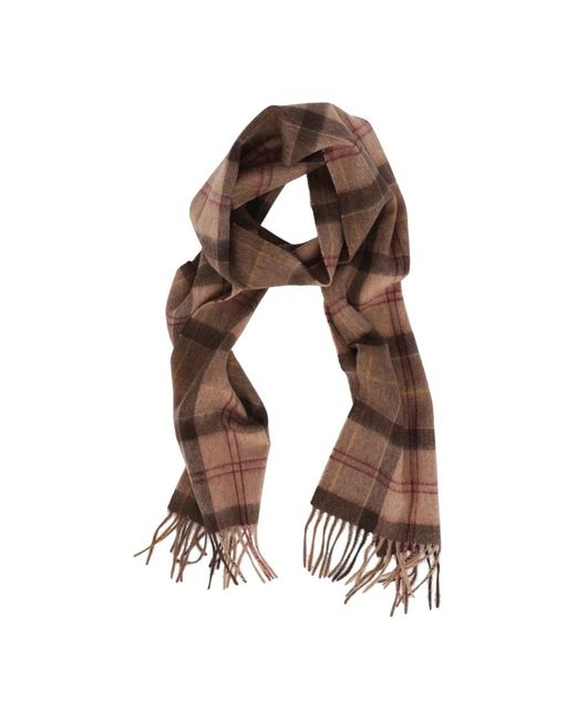 Barbour Brown Winter Scarves