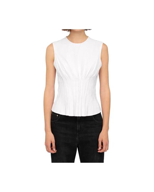 Semicouture Blouse in het White