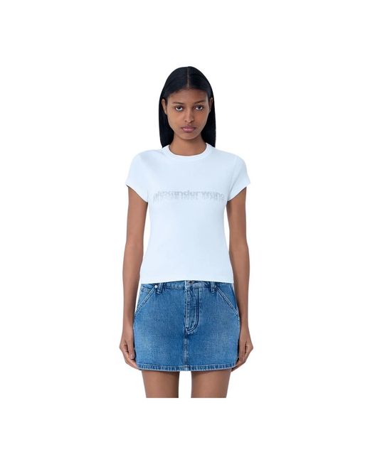 Alexander Wang Blue T-Shirts