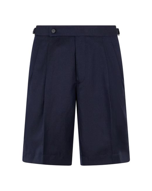 Slowear Blue Casual Shorts for men