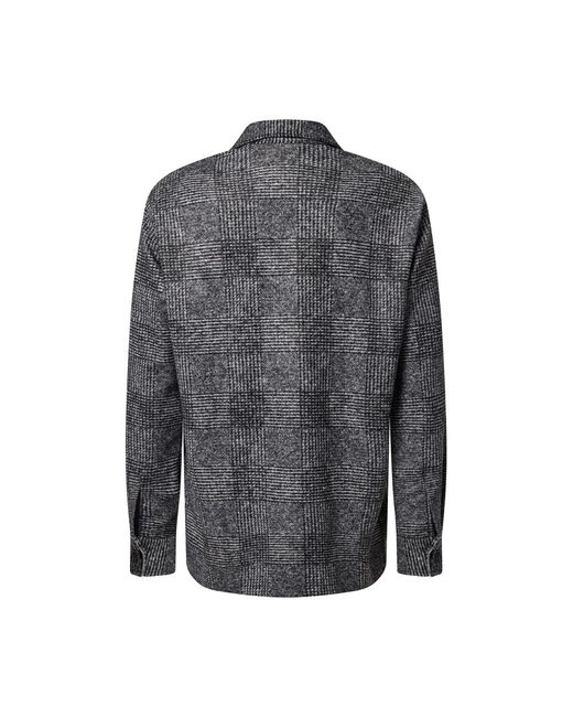 Baldessarini Gray Light Jackets for men