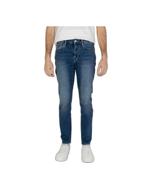 Slim-fit jeans di Armani Exchange in Blue da Uomo
