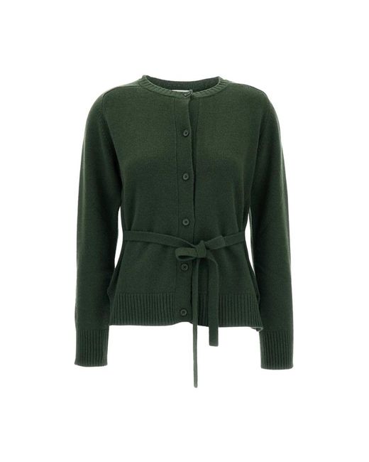 P.A.R.O.S.H. Green Rundhalsausschnitt-Strickjacke