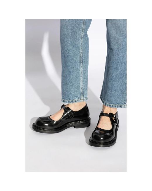Moschino Black Flats
