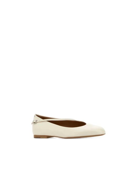Jil Sander Natural Ballerinas