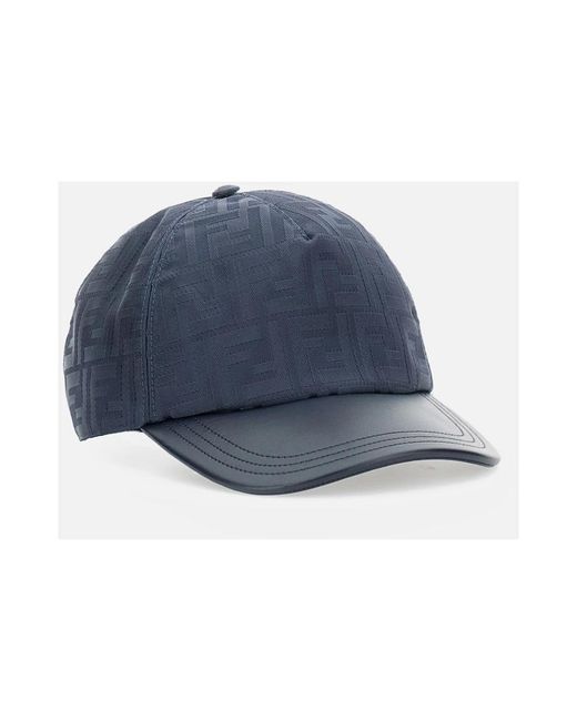 Fendi Blue Caps for men