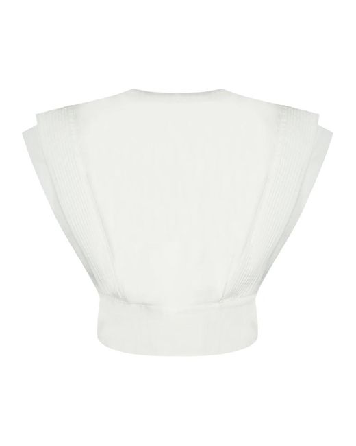 IRO White Az024 Bluse