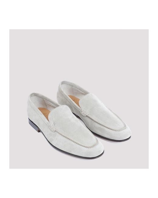 Church's Nude loafers almond toe slip-on style in White für Herren