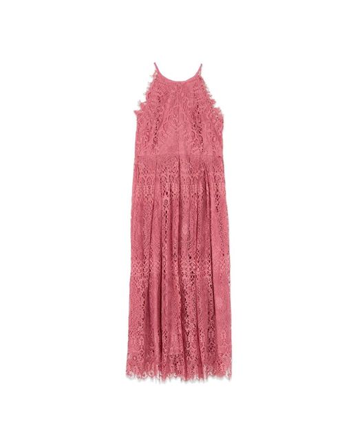 Midi Dresses Oltre en coloris Pink