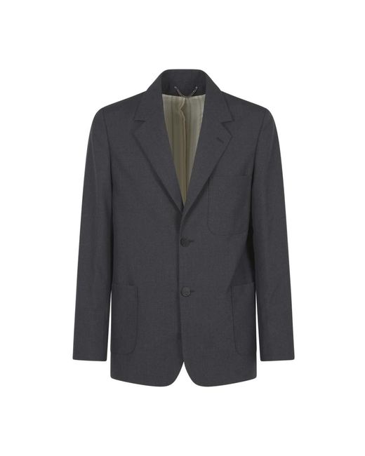 Golden Goose Deluxe Brand Gray Virgin Wool Jacket for men