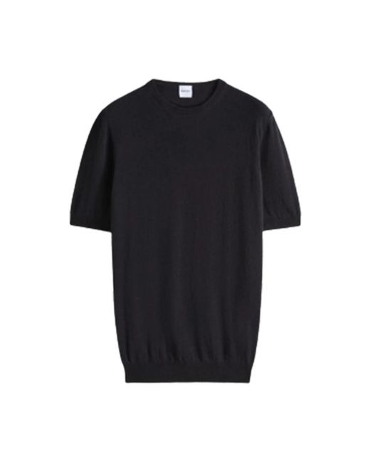 Aspesi Baumwoll-t-shirt in schwarz in Black für Herren