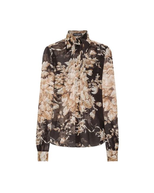 Dolce & Gabbana Brown Shirts