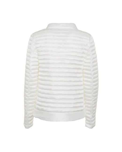 Save The Duck White Winter Jackets