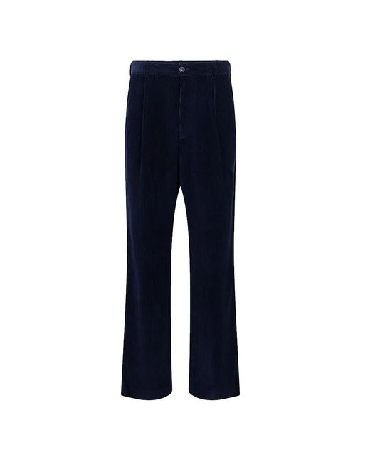 Moncler Wide Trousers in het Blue
