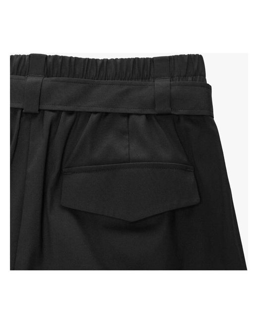 Windsor. Black Schwarze Baumwoll-Stretch-Anzughose