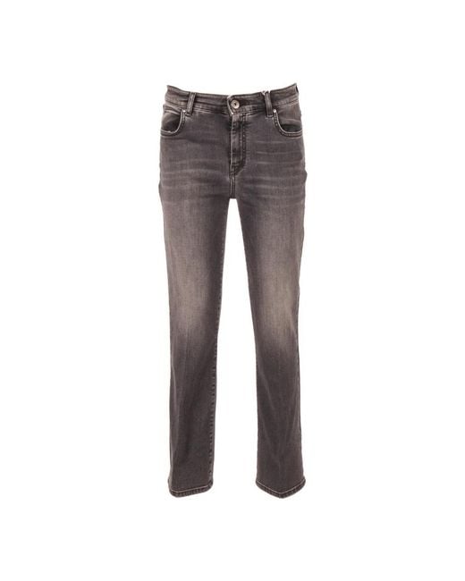 Weekend by Maxmara Gray Slim Fit Jeans