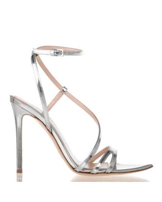 Ninalilou Metallic High Heel Sandals