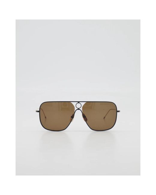 Thom Browne Brown Eisen Marine Stilvoll Tb114