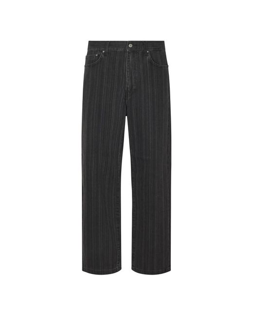 Carhartt Gray Straight Jeans for men