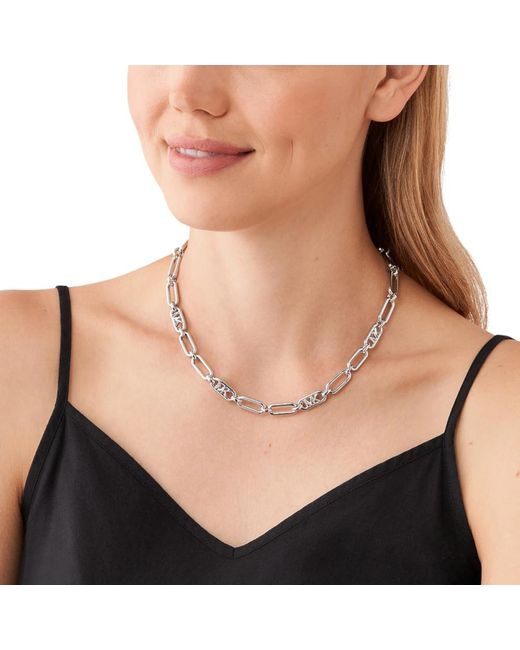 Necklaces Michael Kors de color Metallic