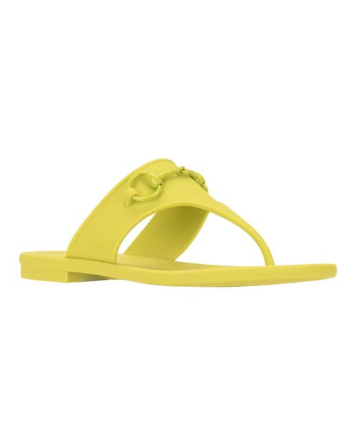 Gucci Yellow Slide Sandale