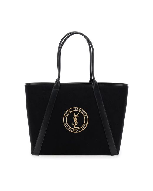 Saint Laurent Tote Bags in het Black voor heren