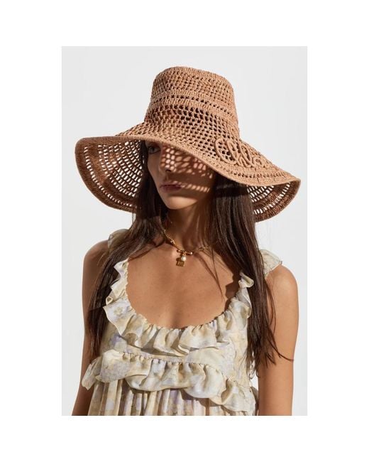 Hats di Chloé in Natural