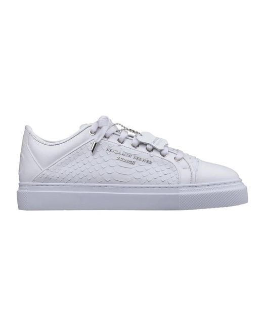 Benjamin Berner Gray Sneakers for men