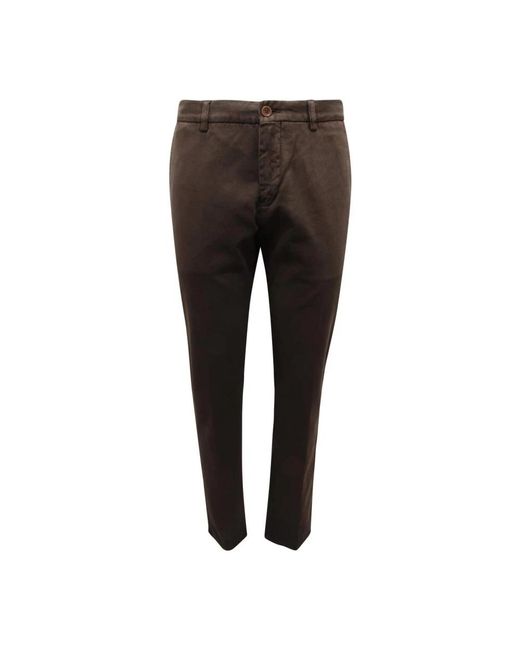 Etro Broeken ,Bruin ,Katoen Italiaanse Stijl Broek in het Brown voor heren